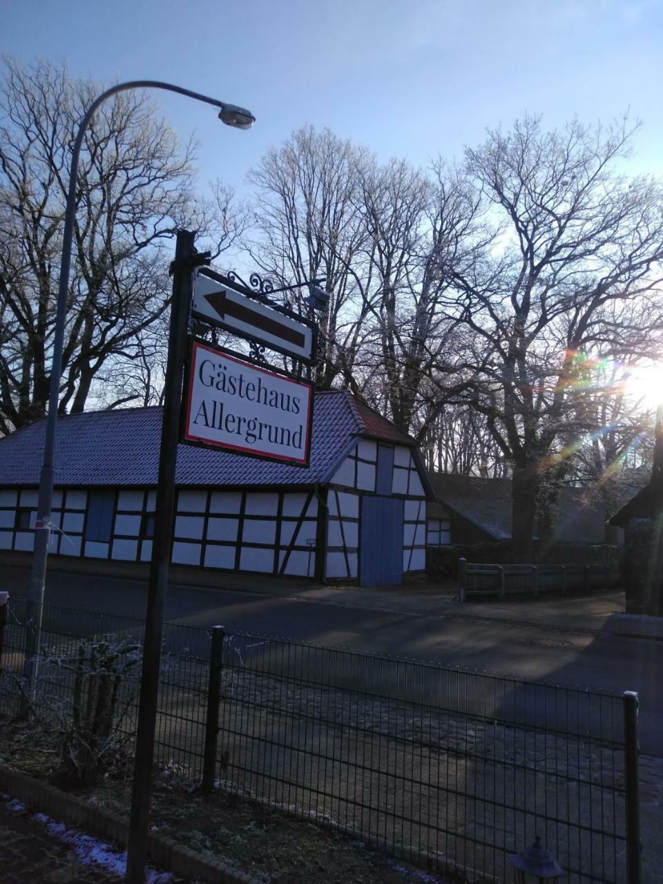 Gastehaus Allergrund Hotel Wienhausen Exterior photo